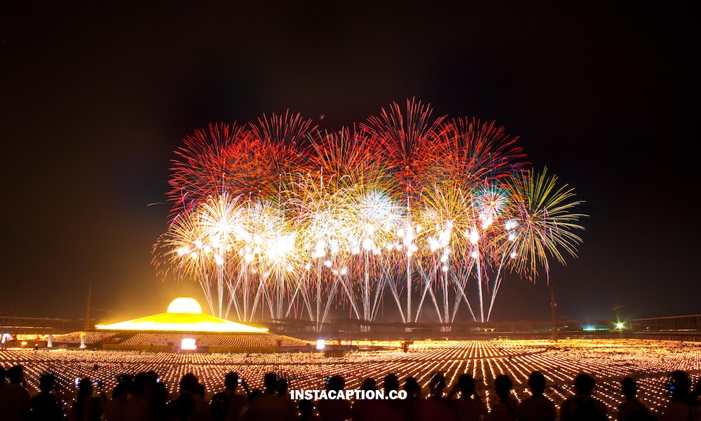 Firework Captions For Instagram