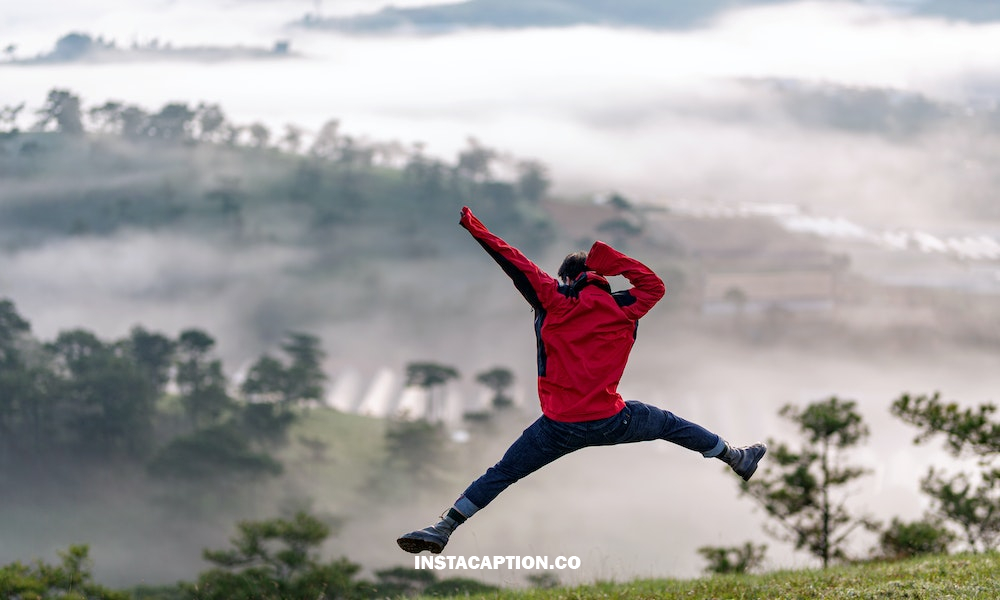 High Jump Captions For Instagram