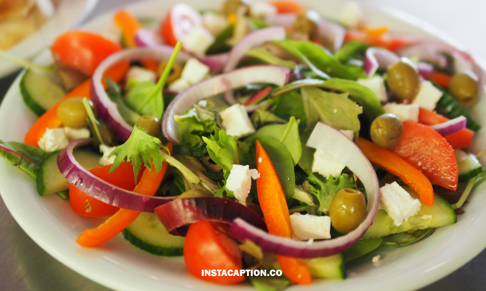 Salad Captions For Instagram