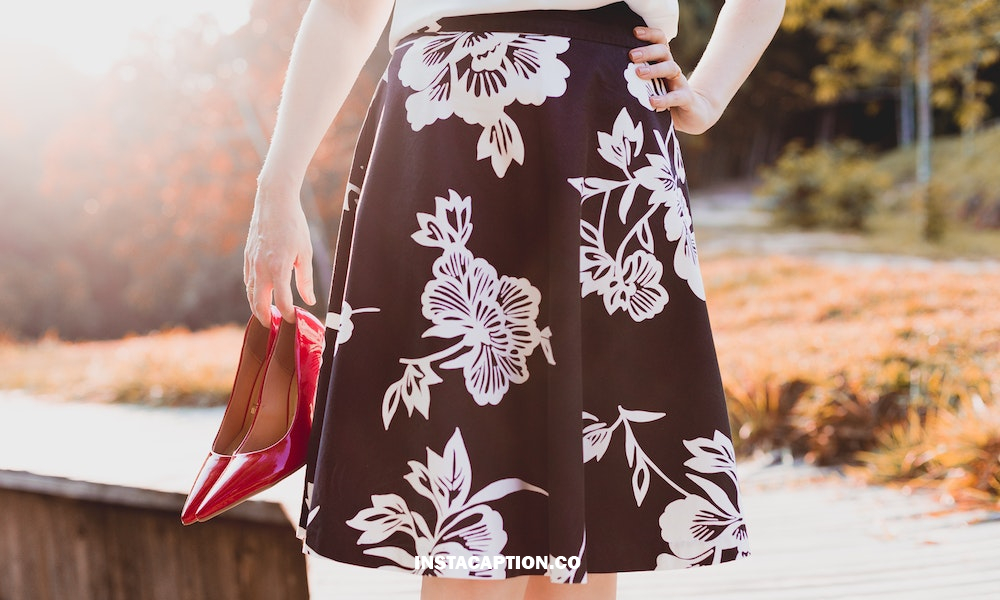 Skirt Captions For Instagram