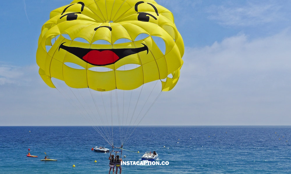 Parasailing Captions For Instagram