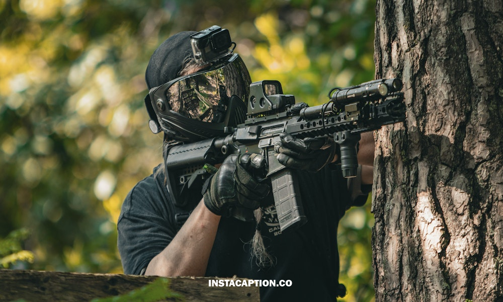 Paintball Captions For Instagram