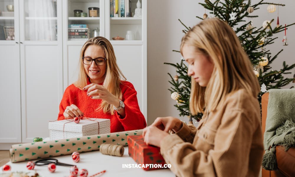 Gift Wrapping Captions For Instagram