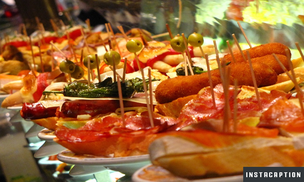Tapas Captions For Instagram