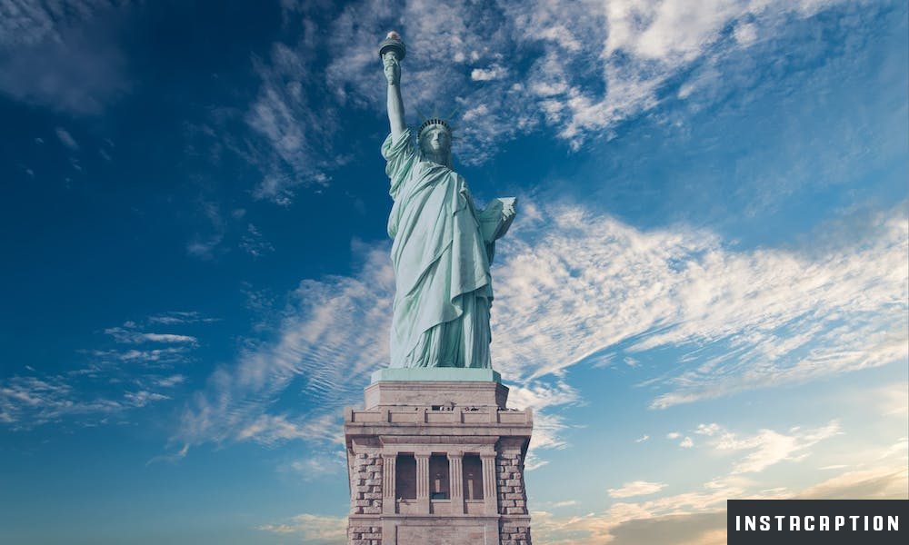 America Captions For Instagram