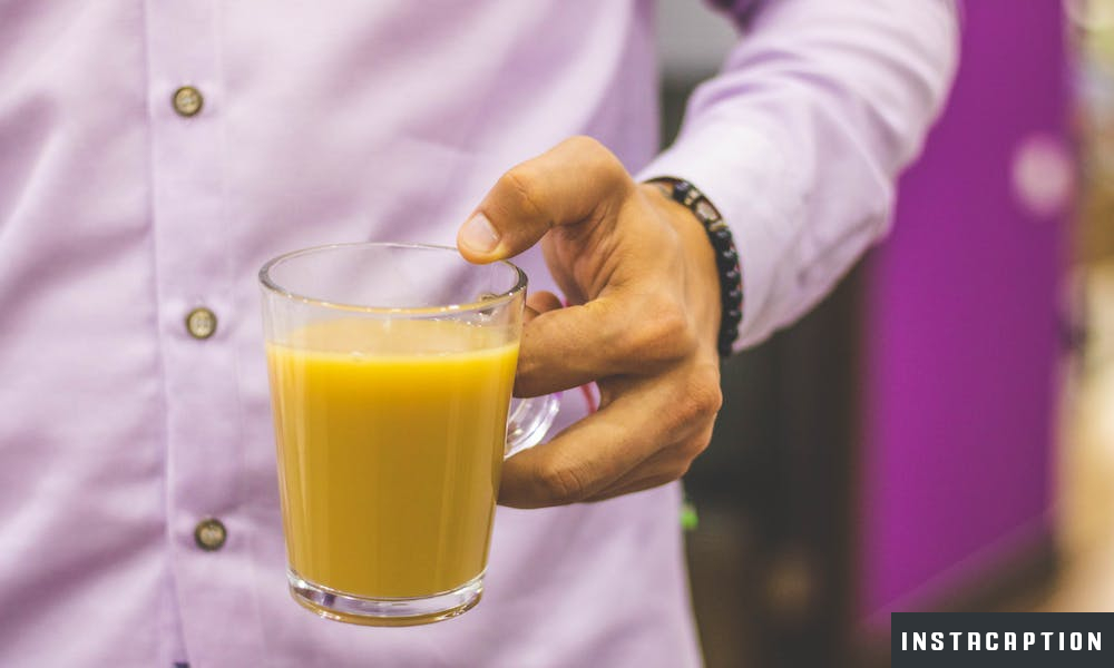 Apple Juice Captions For Instagram