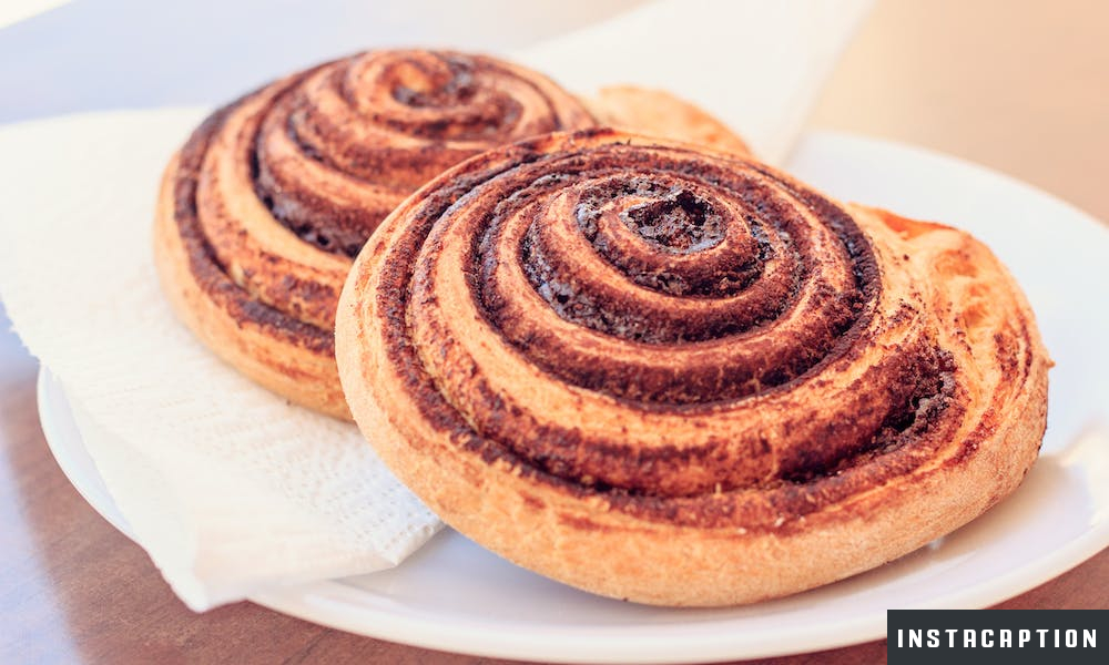 Cinnamon Roll Captions For Instagram
