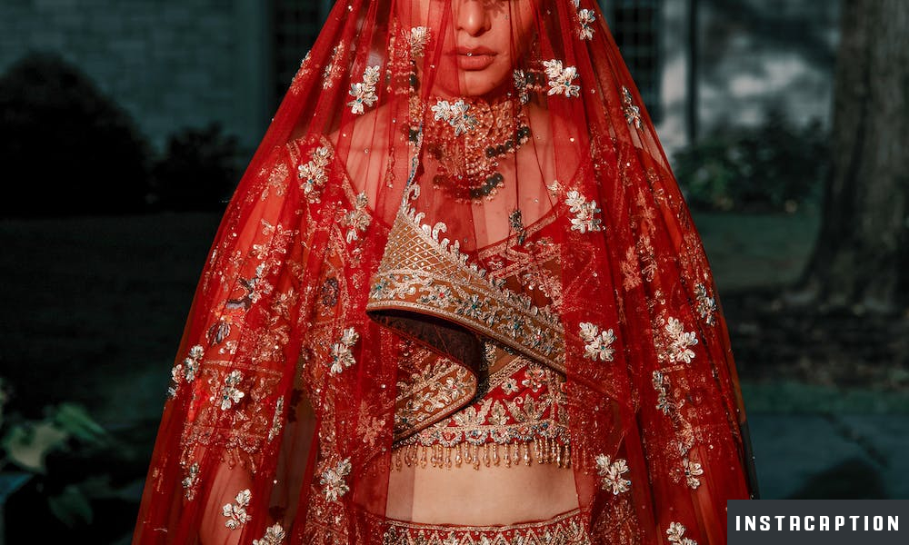 Lehenga Wear Captions For Instagram