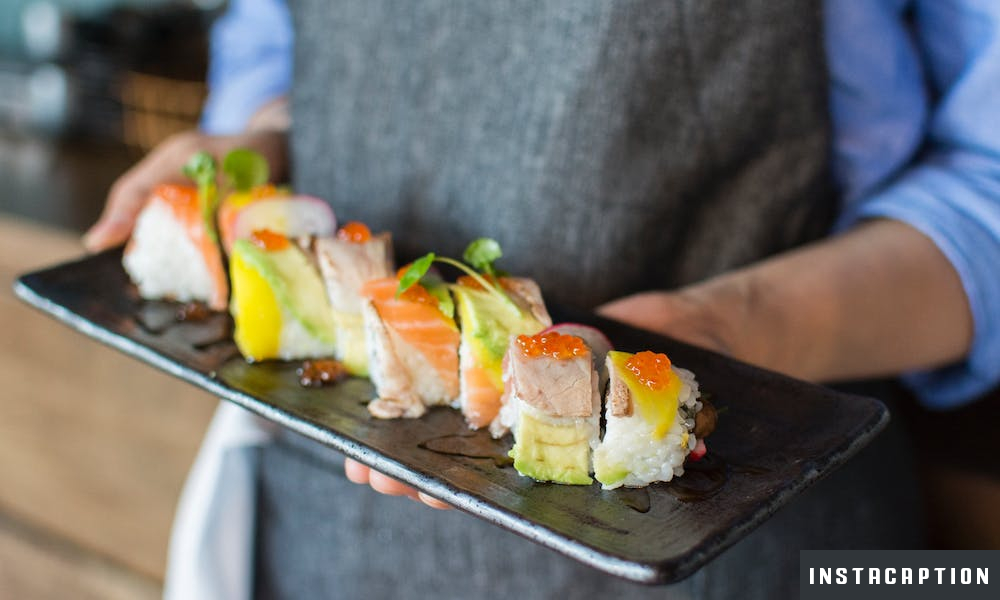 Sushi Captions For Instagram