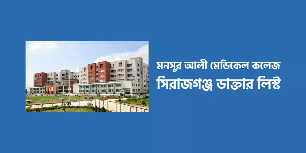 Mansur Ali Medical College Sirajganj Doctor List1
